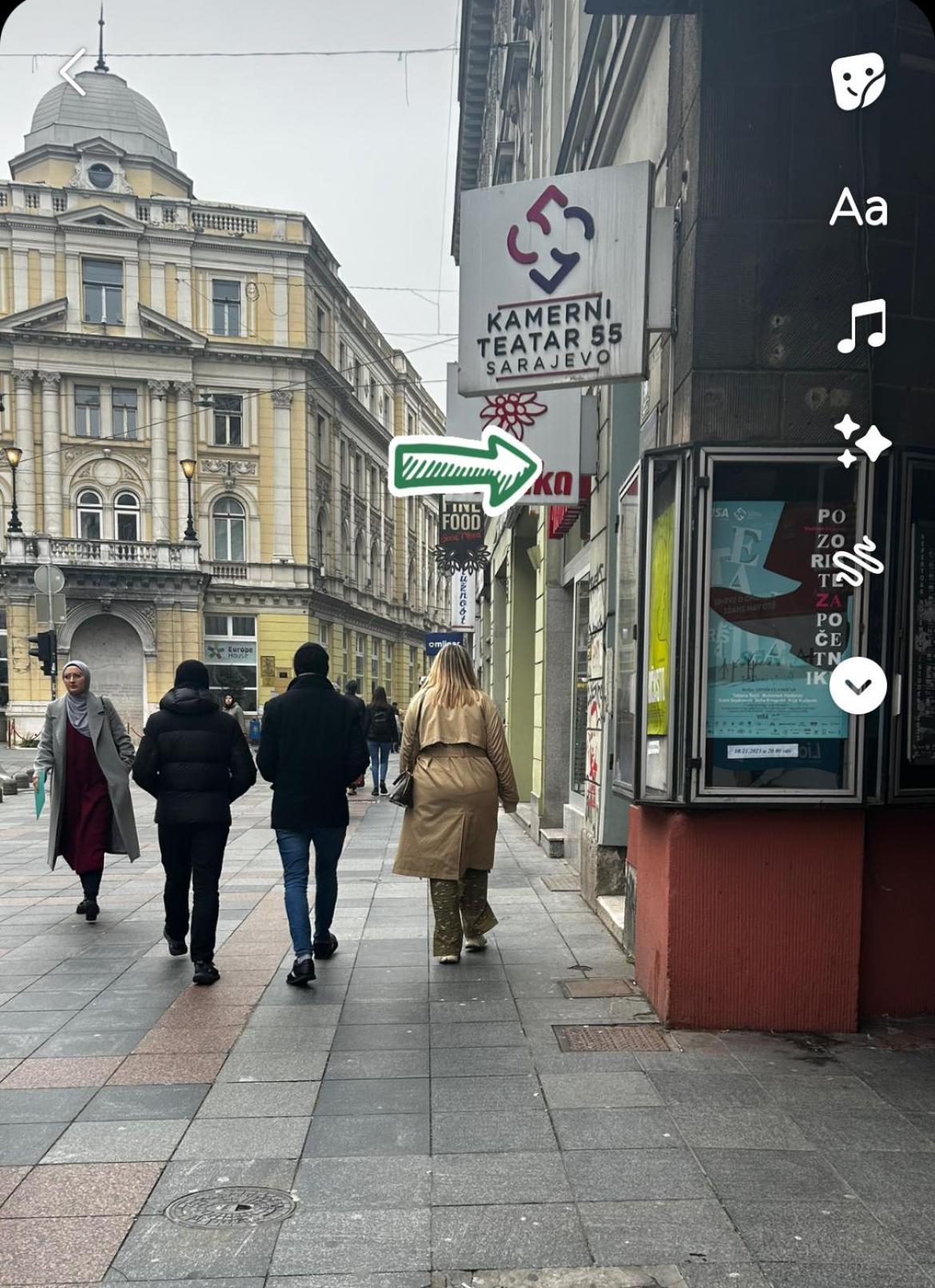 Theatre55 Διαμέρισμα Σαράγεβο Εξωτερικό φωτογραφία