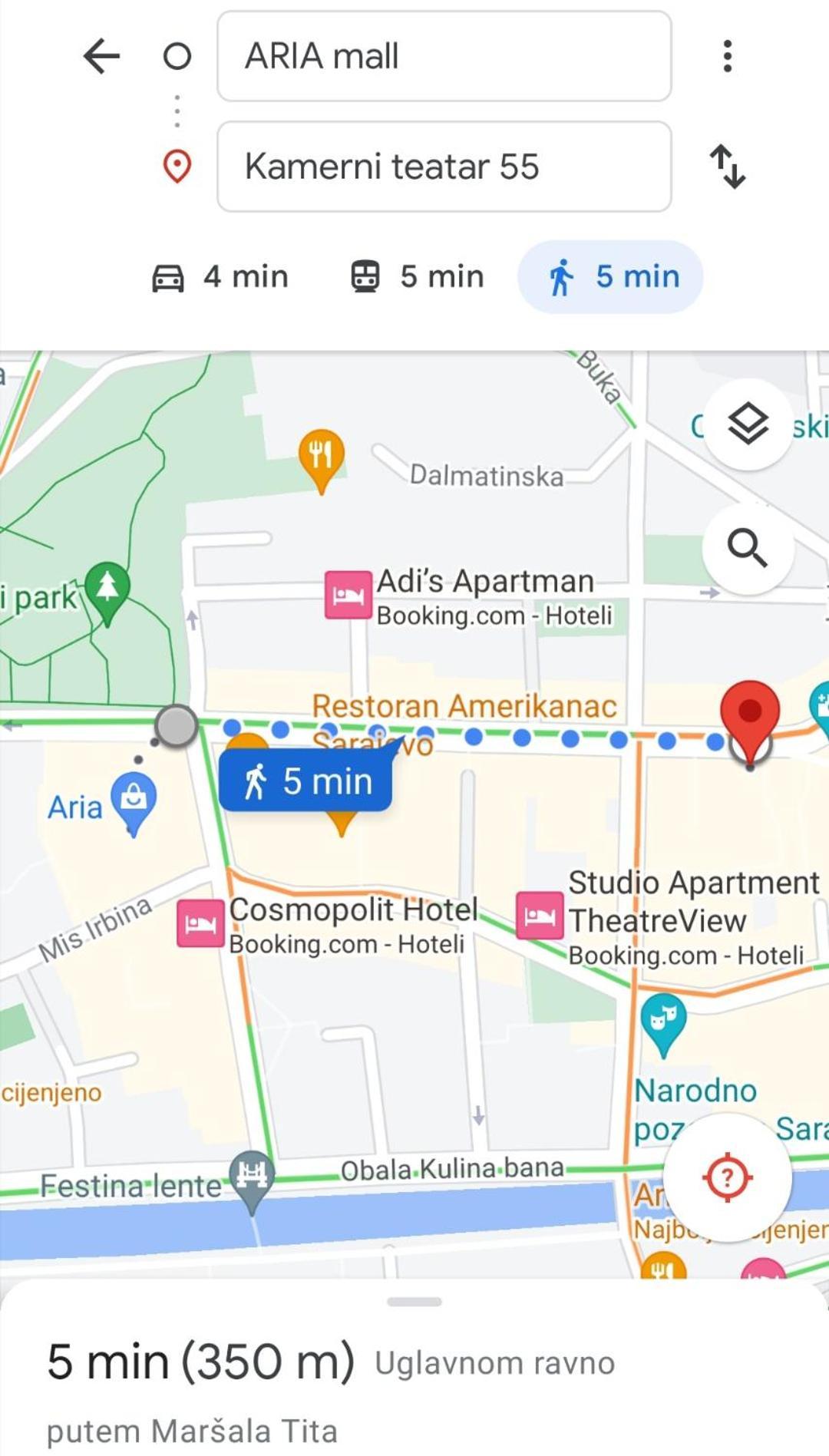 Theatre55 Διαμέρισμα Σαράγεβο Εξωτερικό φωτογραφία